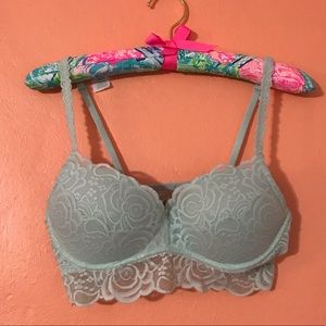 VS Pink seafoam green bralette